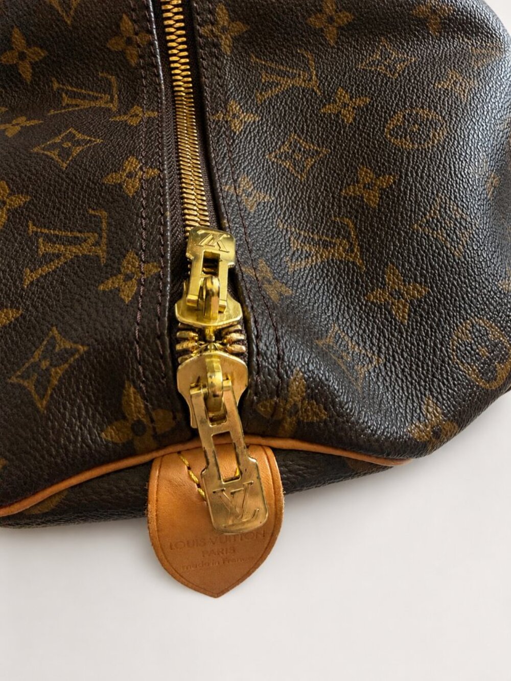 Authentic Louis Vuitton Keepall 60 Monogram Canvas Travel Duffel Bag | WGACA Aut - Picture 3 of 8